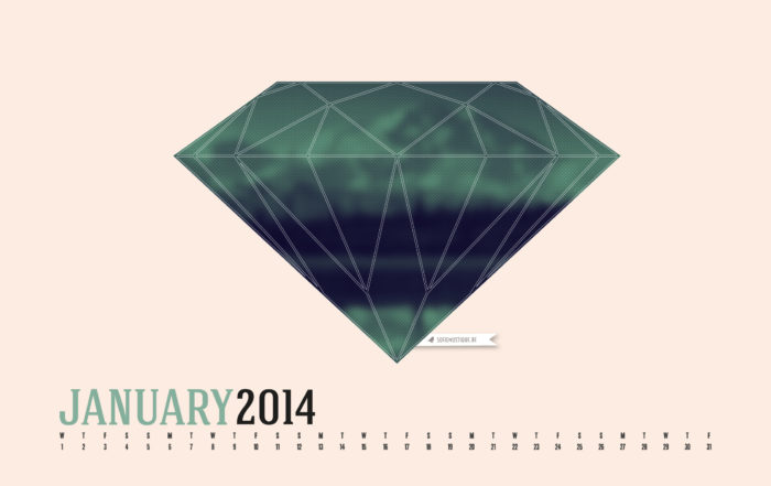 Desktop Calendar January 2014
