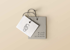 Logo Branding Blad Stof Schaar Studio Mustique